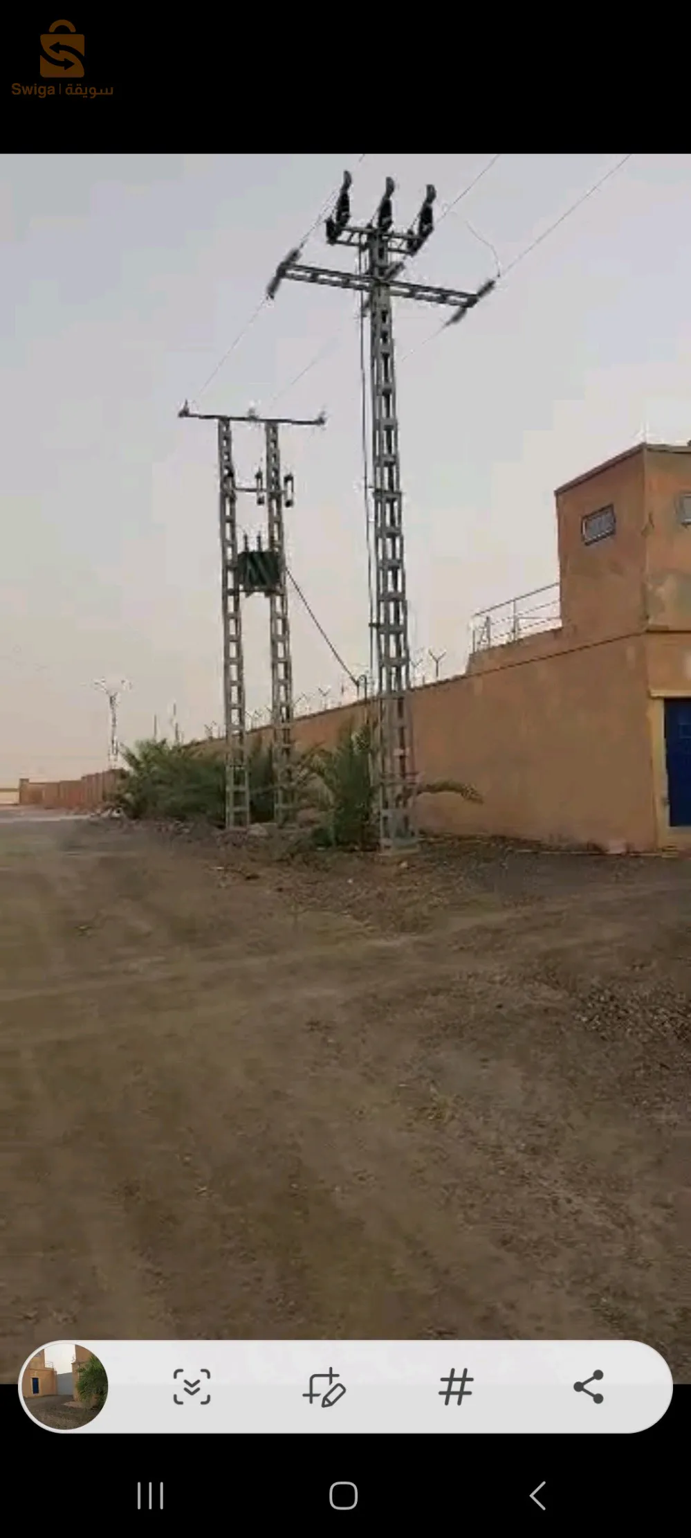 بارك كبير لي كراء في ورقلة طريق اللور