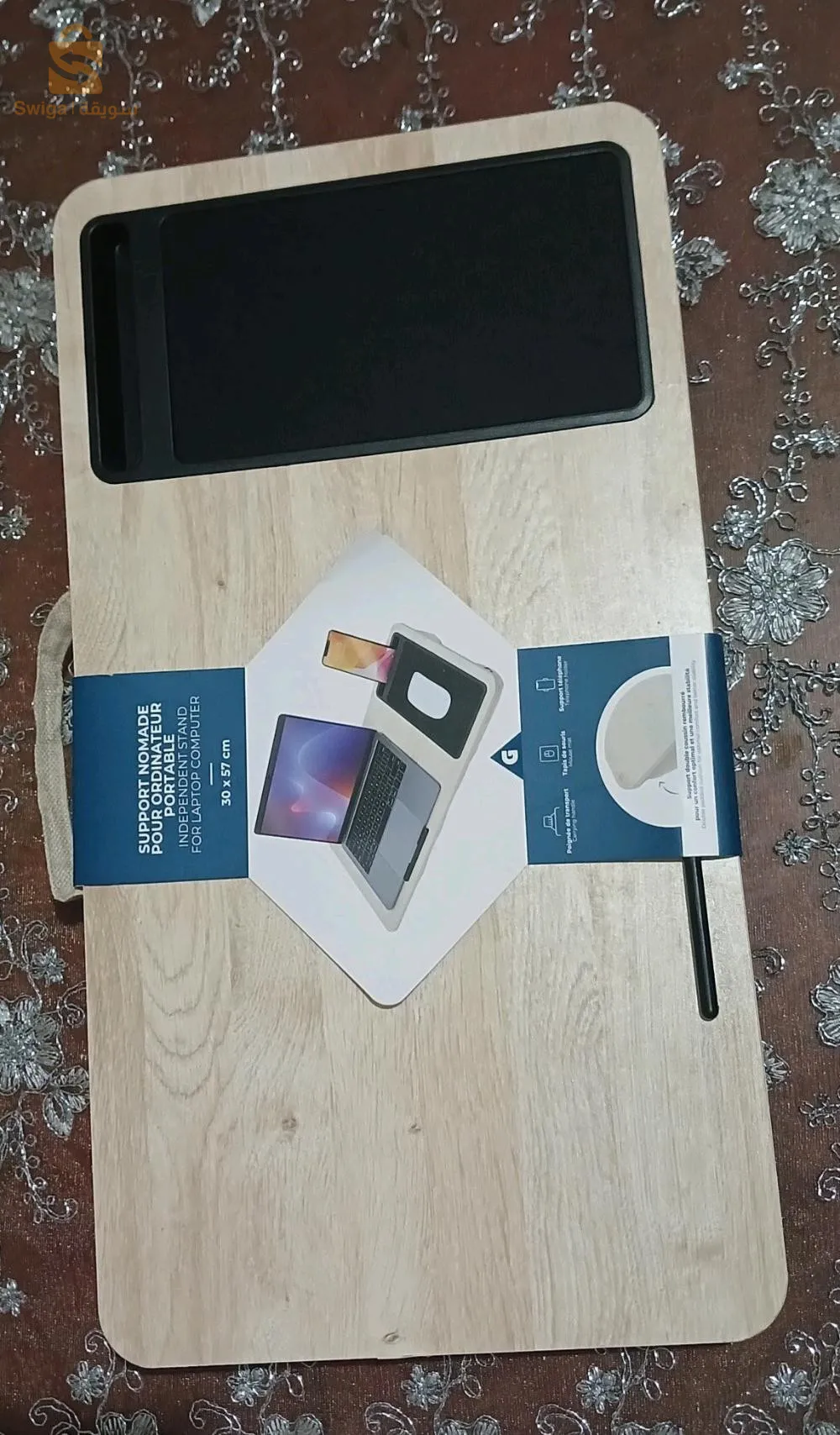 حامل حاسوب💻 +هاتف📱 +فأرة🖱