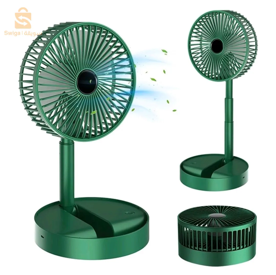 مروحة يد ثلاث وضعيات mini model SUPERقابلة للشحن