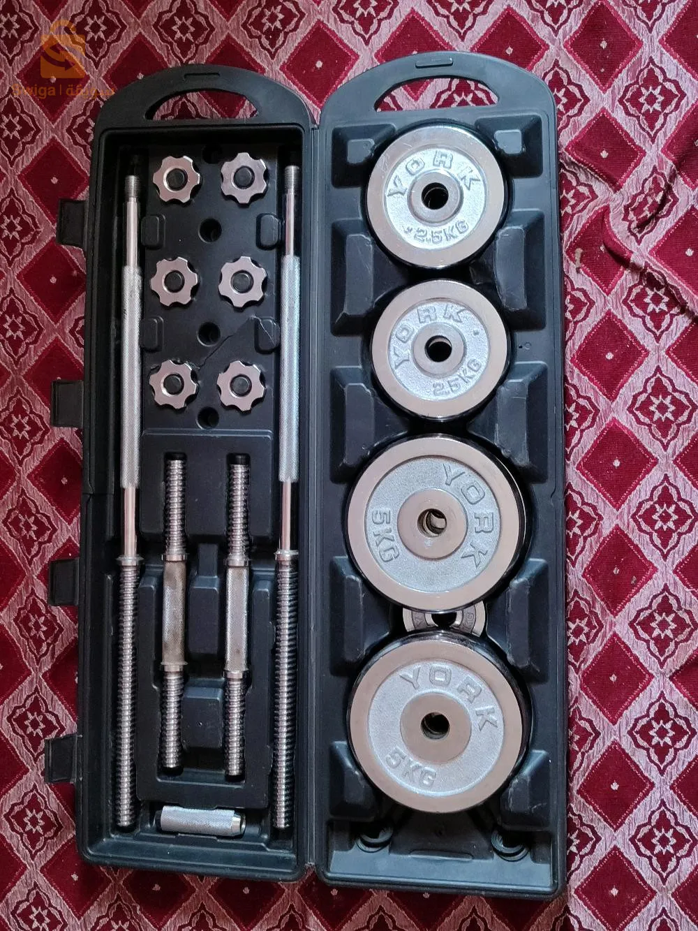 حقيبة كمال الاجسام 50 كغ .