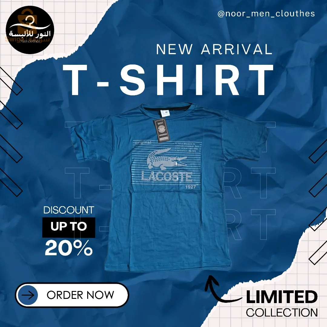 T shirt 100% cotton de Turquie