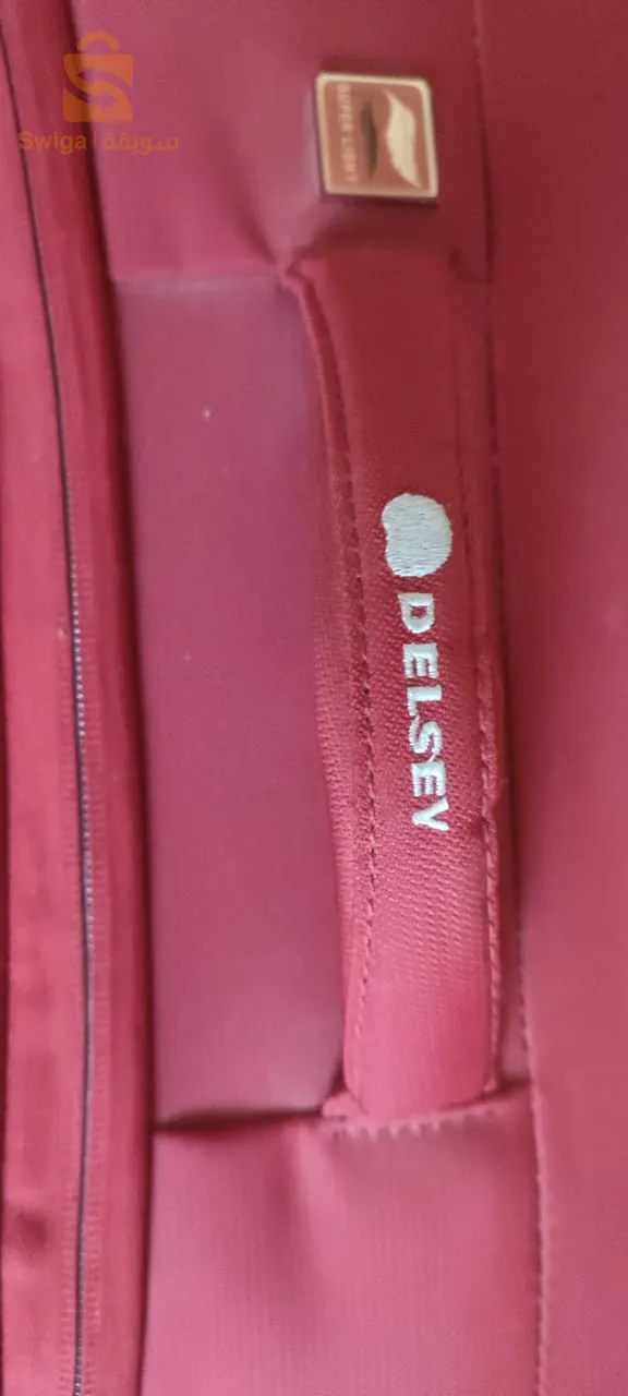 DELSEY Valise Trolly Extensible  4 Roues  77 Cm  waterproof