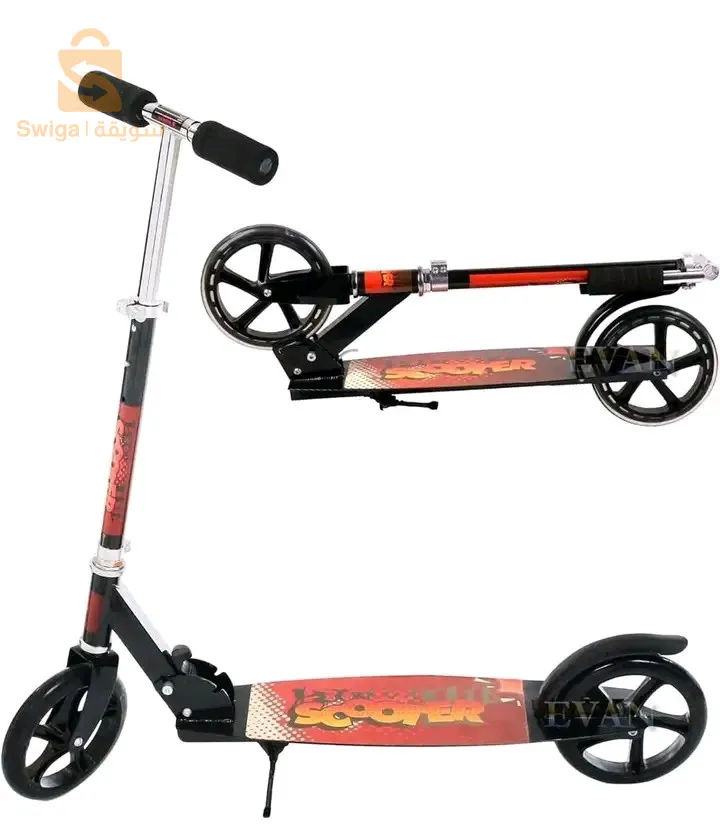 💜💜💜💜💜💜💜تم تجهيز السكوتر ذو العجلتين بعجلات كبيرة ومحمل عالي التحمل مما يوفر قيادة أكثر أمانًا وسلاسة على الأرصفة التوصيل لكل الولايات والدفع عند الإستلام 📥💜💜💜💜💜💜💜السعر: 12900 دج