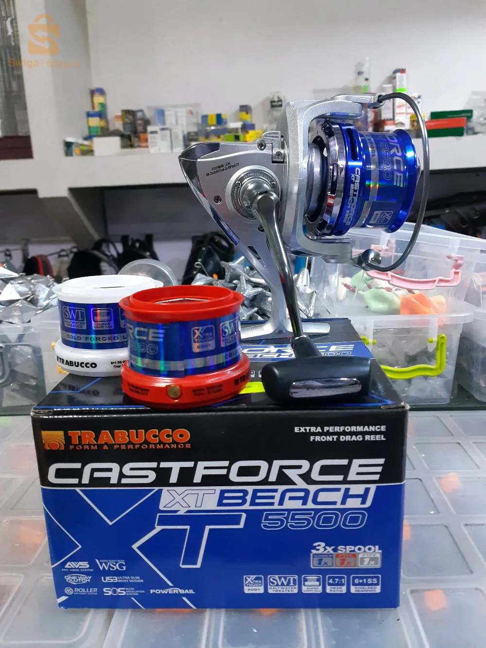 moulinet trabucco castforce xt5500