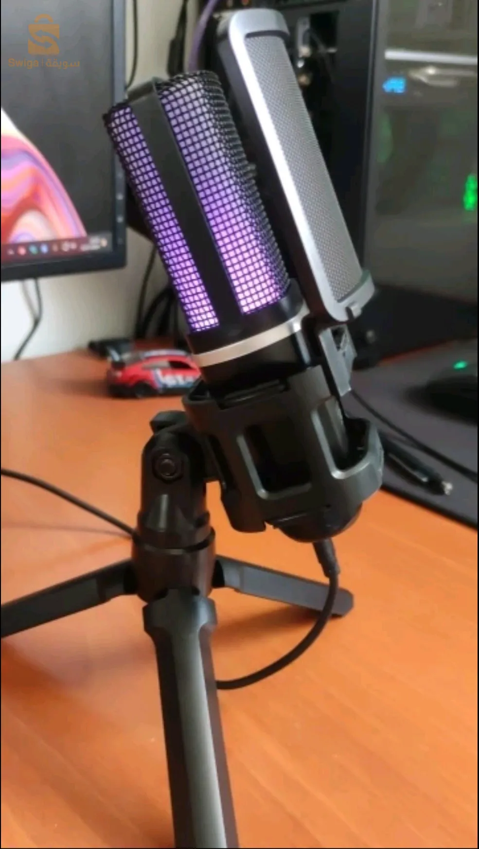 zealsound microphone rgb professional