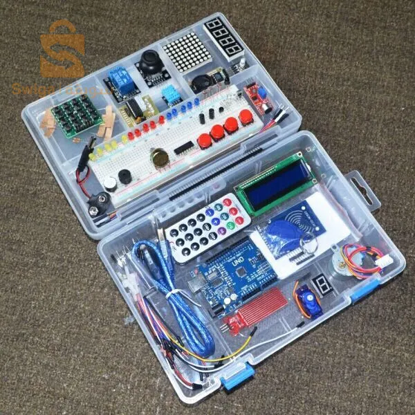 Comprehensive Arduino Starter Kit for Electronics Projects - Includes Sensors, LEDs, Motors, and More!