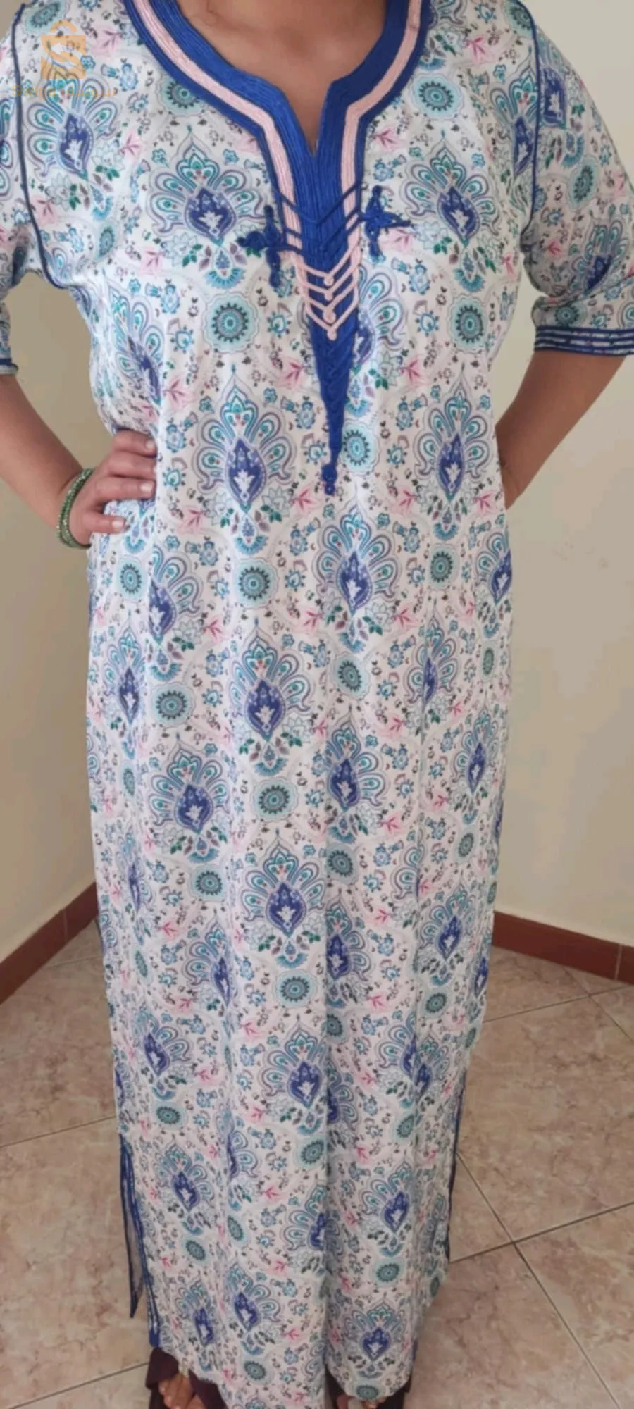 bed3ya disponible la soie imprimé marhba bikom