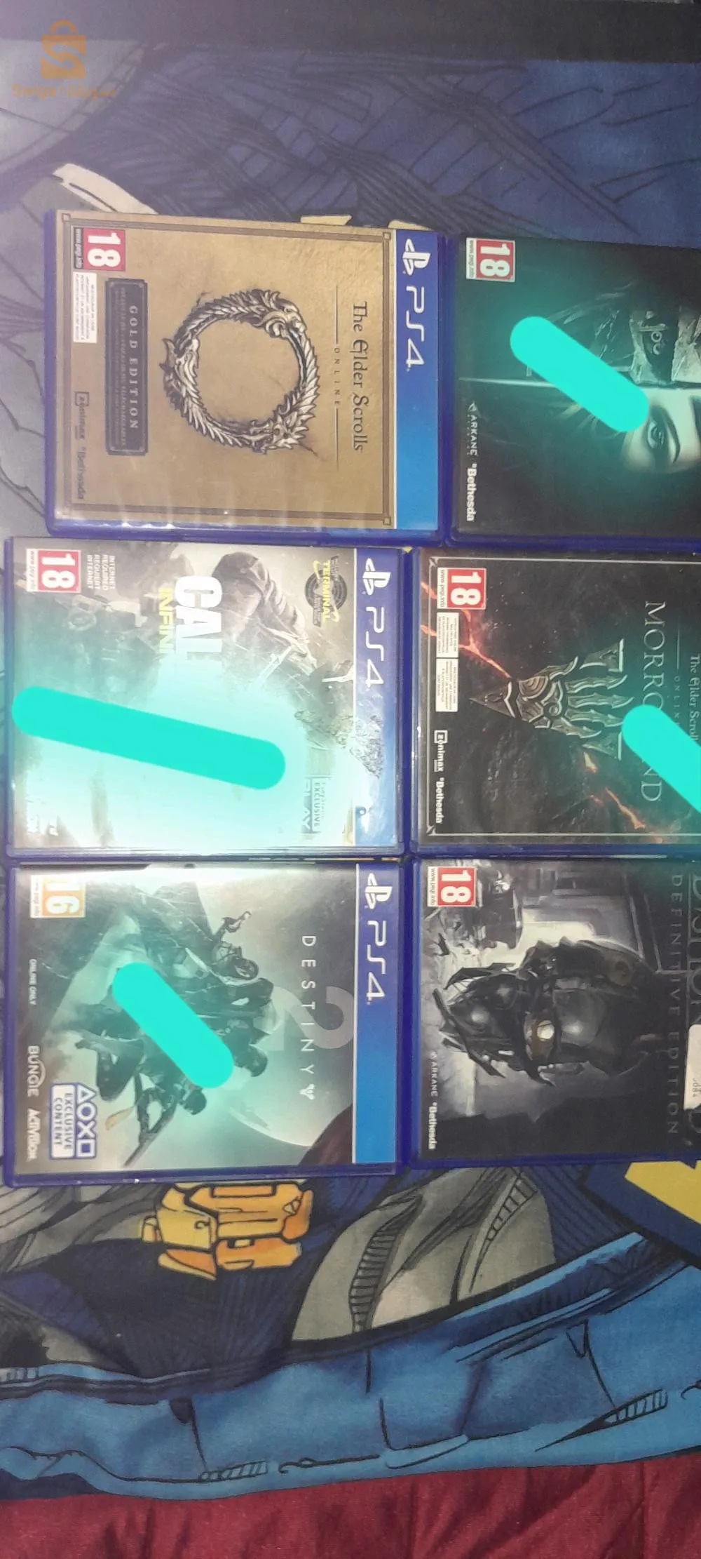 نبيع ولا نبادل مكاش توصيل 
كل واحد وسومته