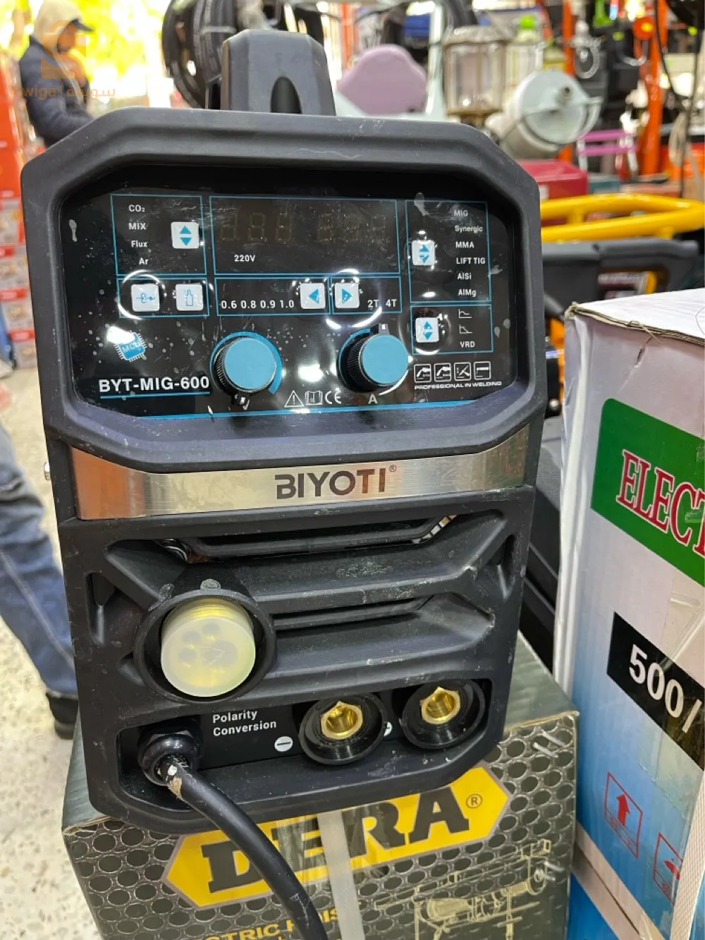 poste à souder 600 ampères biyoti 3en1 MMA-MIG-LIFT TIG avec gaz et sans gaz