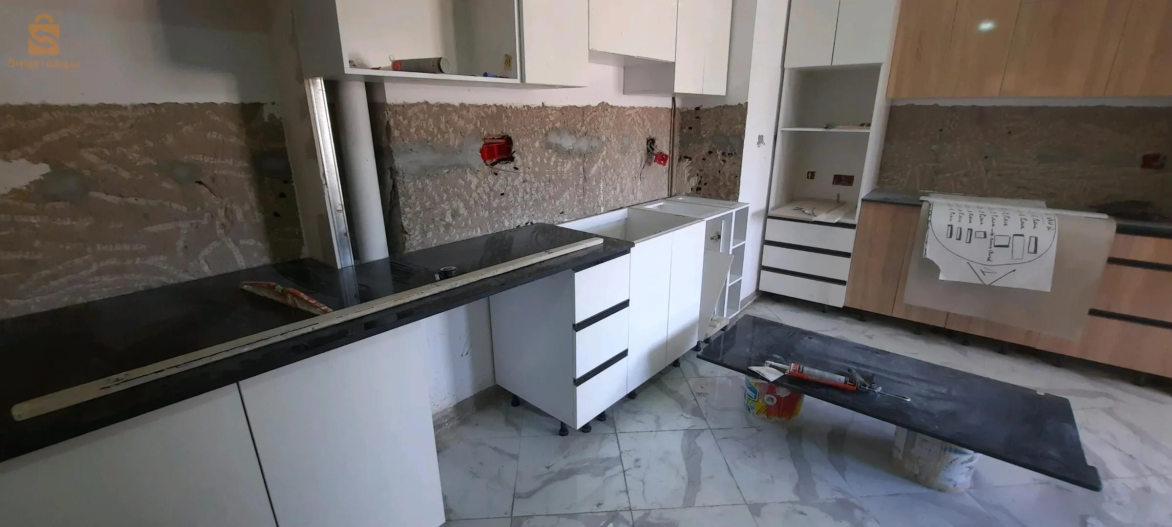 صناعة وتثبيت درج بوطجيات ونافورات ومداخن كلها من الرخام والقرانيت