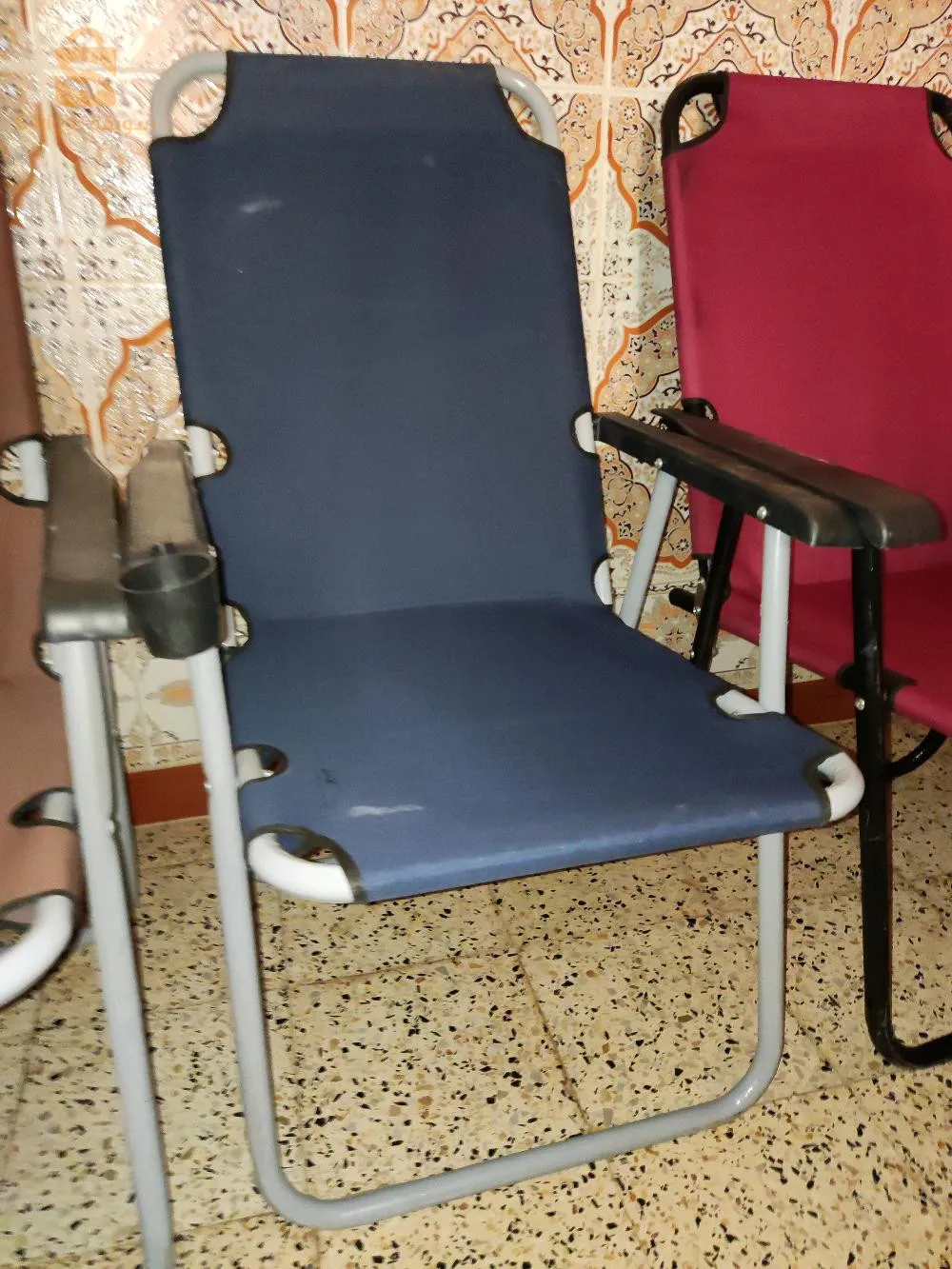 chaises longues