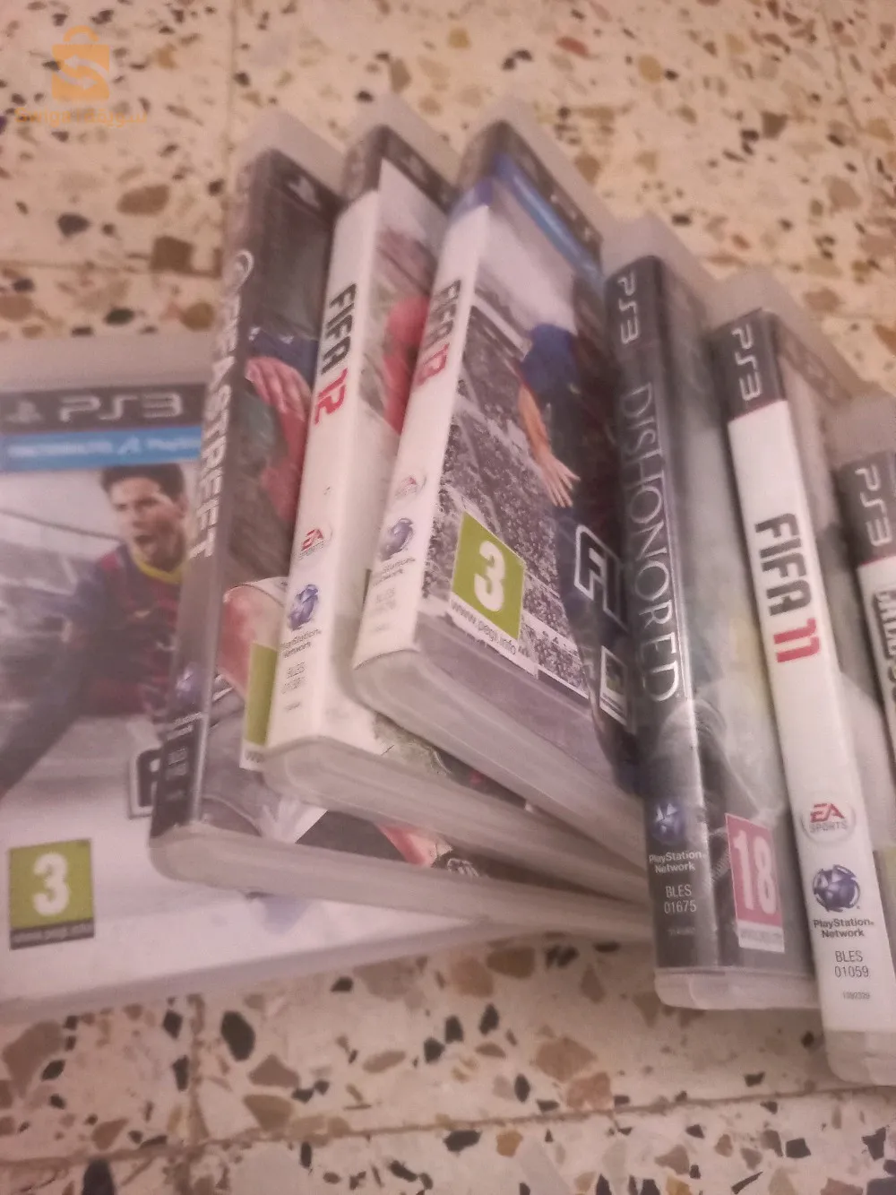 Vente de disques Play 3