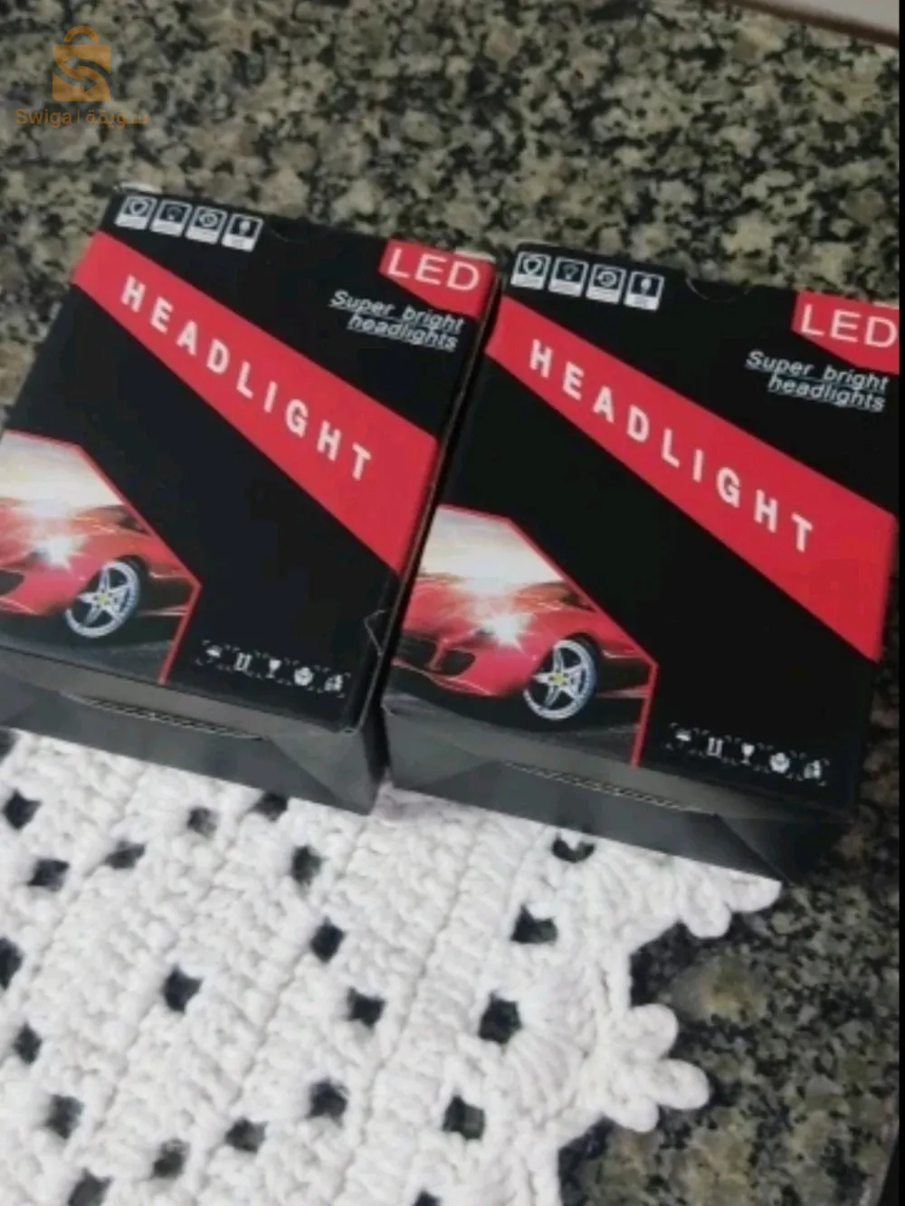 أضواء12v  led H7 H4 300w