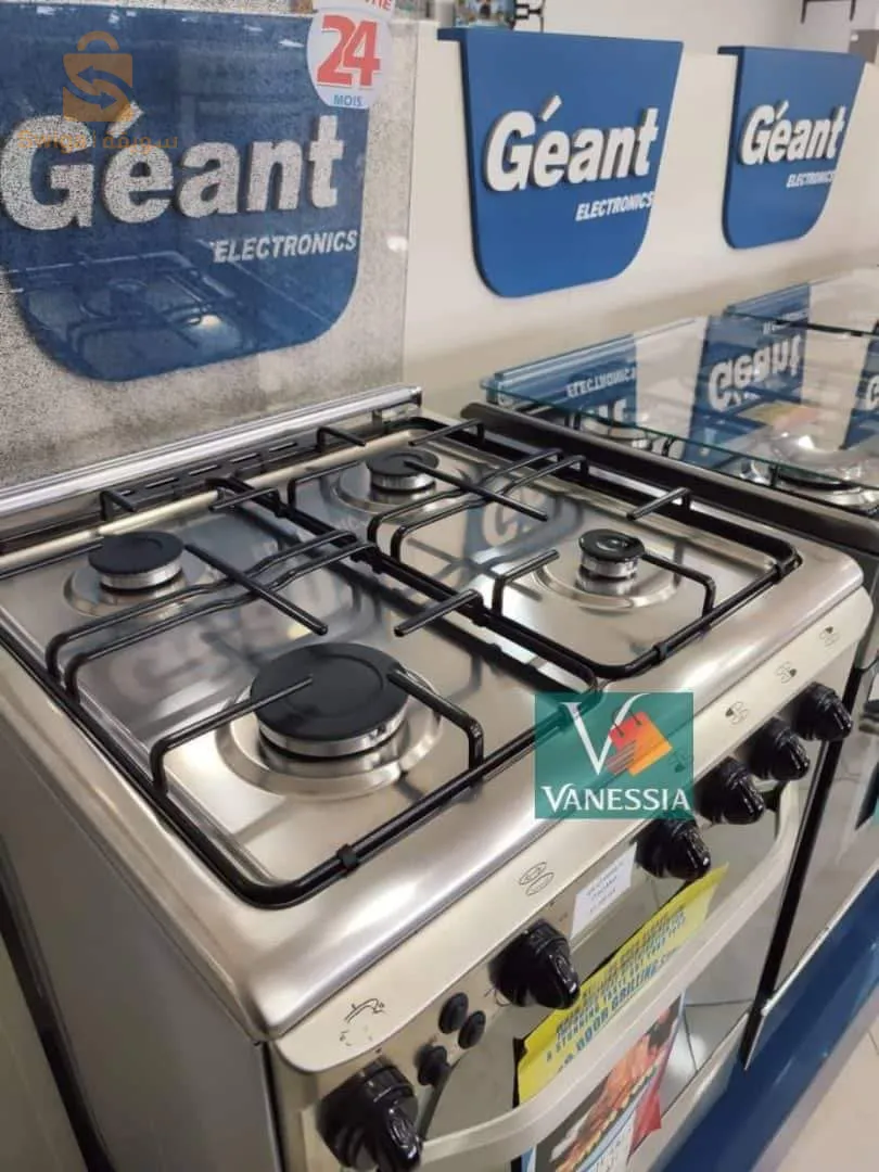 Cuisinière marque géant italiano inox ventiler