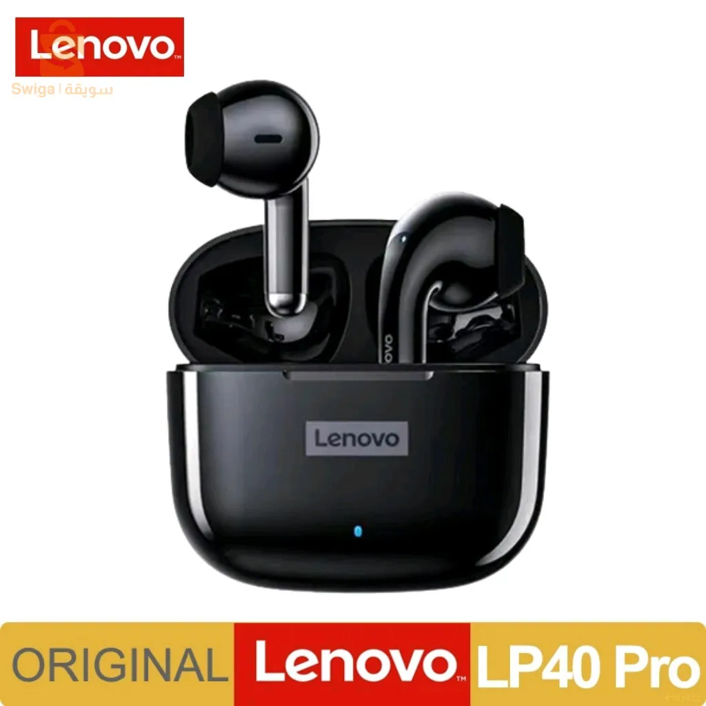 سماعات لينوفو اللاسلكية - Livepods Lp40 PRO - بلوتوث 5.0 Lenovo Écouteurs Sans Fil - Livepods Lp40 PRO - Bluetooth 5.0