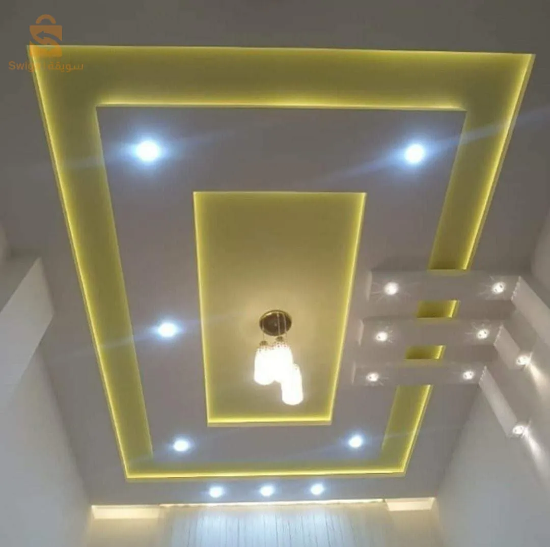 Decoration place platr صناعة جميع الأسقف المنزلية