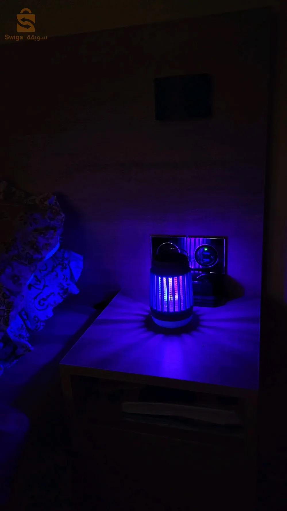 •moustiquaire🦟🚫 et lampe électrique🔦 waterproof• من ليوم تتهنى من ناموس و جميع انواع الحشرات 🛑 و هي بعد مصباح كهربائي ب 4 وضعيات مختلفة: 4mood + sos•فيها 2 انواع: 1 تتشارجا بالطاقة الشمسية و طريسيطي / 2 بطريسيطي برك •متوفرة في اللونين: الازرق و البرتقالي •تحكملك  16 ساعة في شارج وحدةتوصيل متوفر 58 ولاية و الدفع عند الإستلامtel: 0557781298