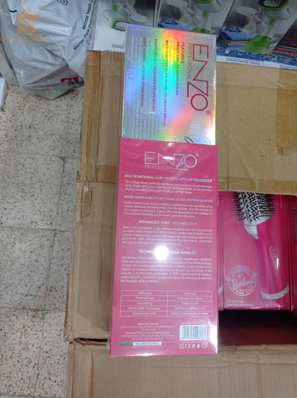 brosse séchoir, Enzo original italy 💯