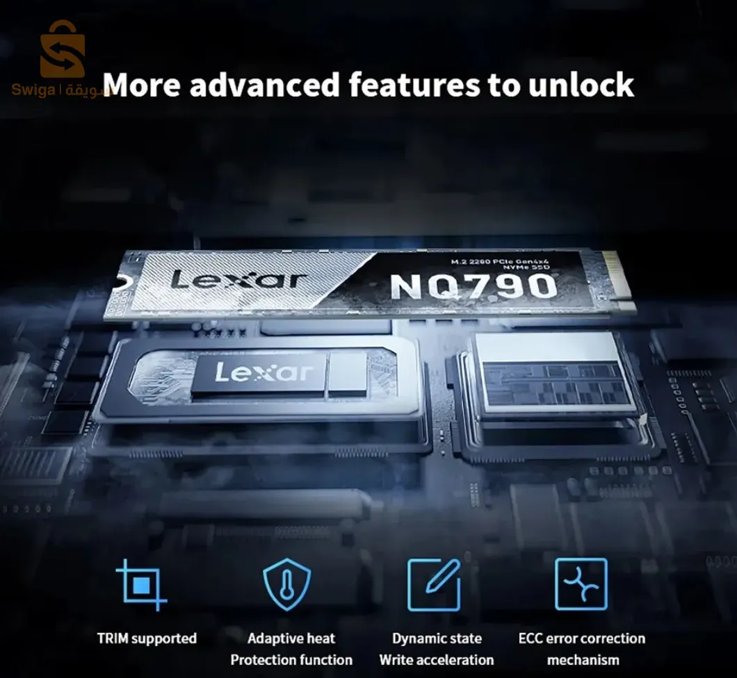 Lexar NQ790 SSD 1TB Nvme M.2 Gen 4