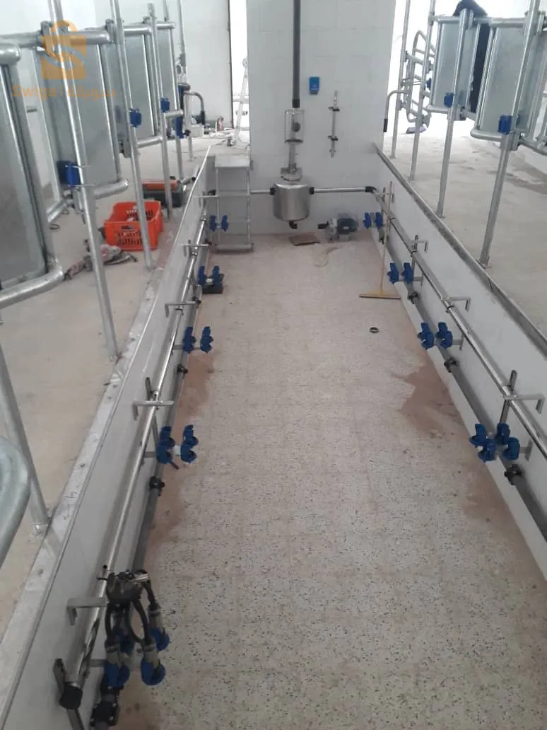 Ferme de production de lait