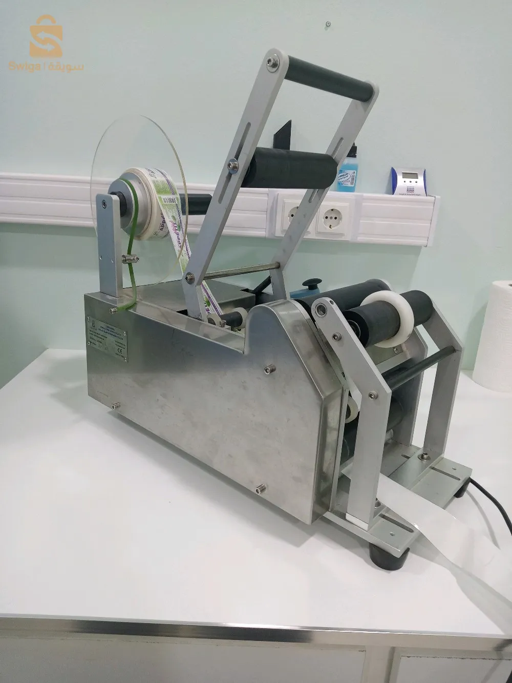 etiqueteuse semi automatique, étiqueteuse Algérie, étiqueteuse manuel Algérie.