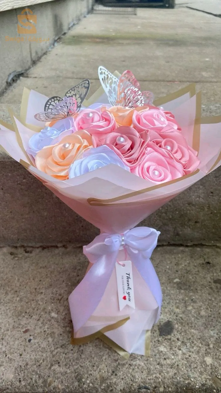 باقة ورد 🧸🦋