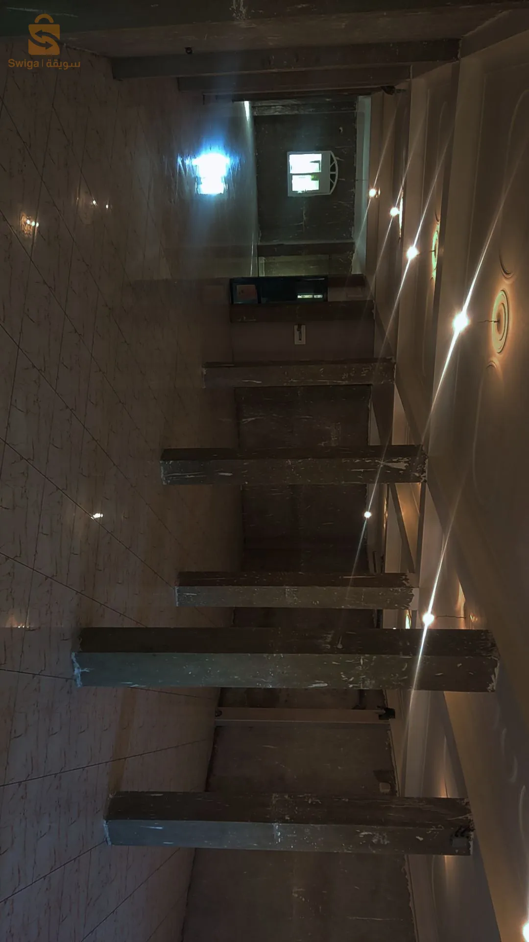 salle au premier étage