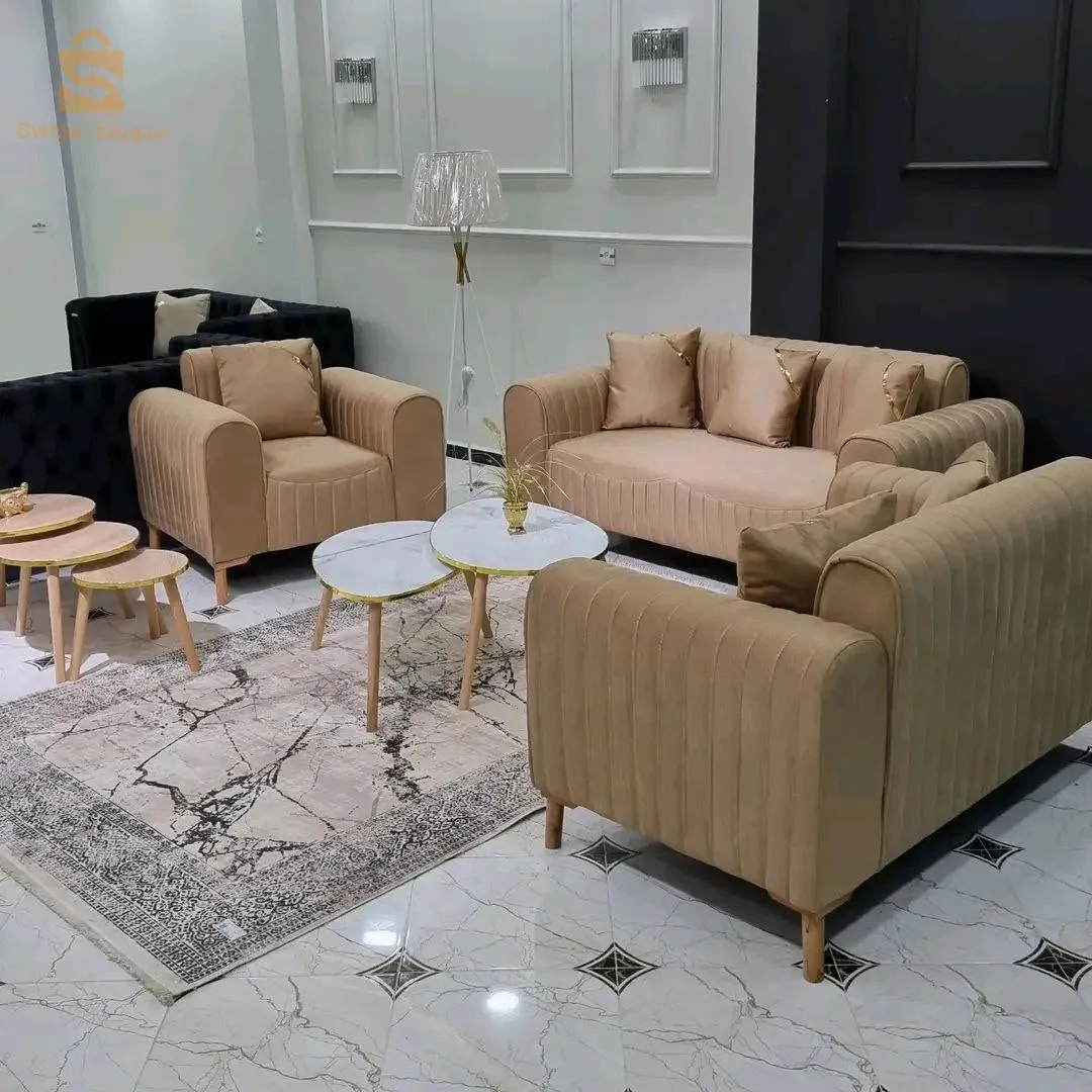 صالونات من الخشب الاحمر