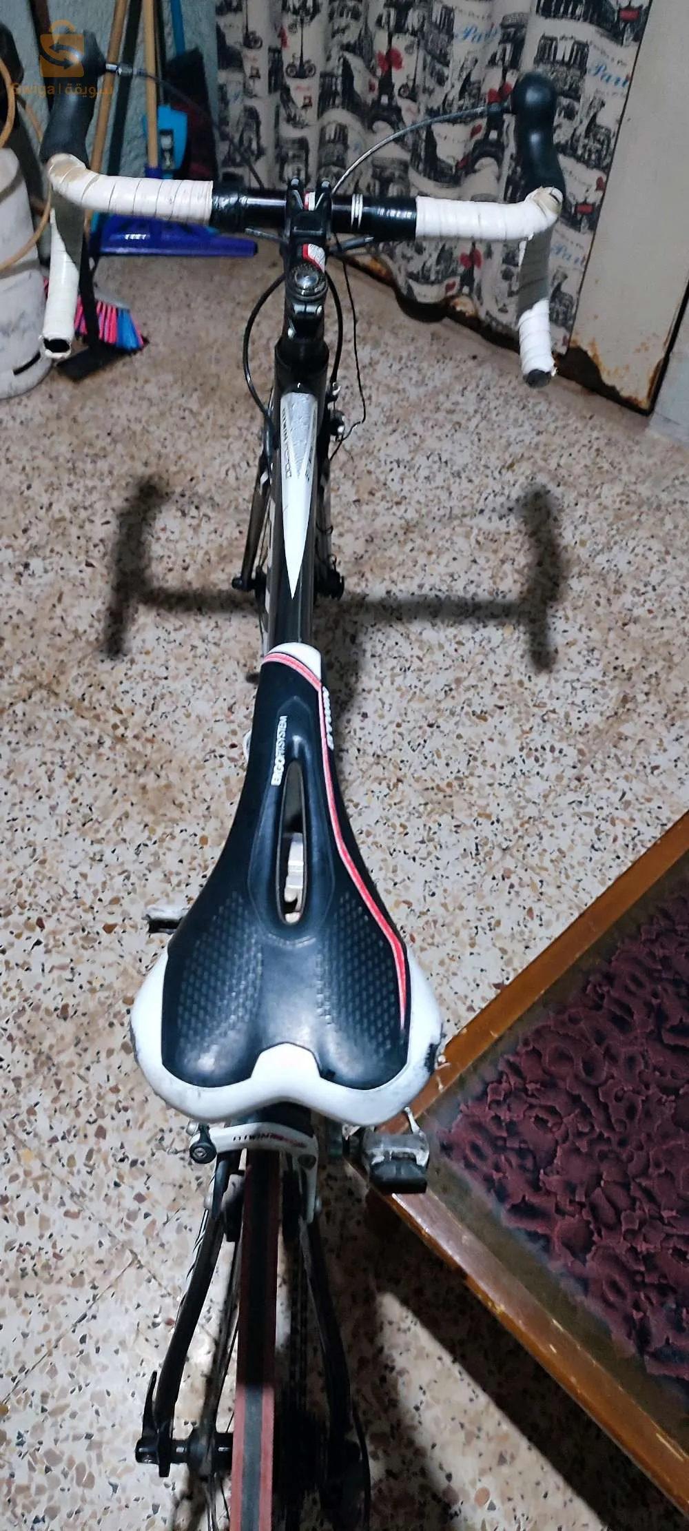 Racing bicycle btwin carbon