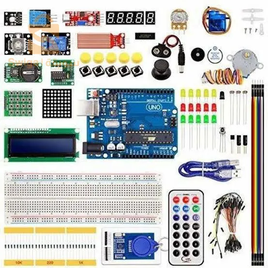 Comprehensive Arduino Starter Kit for Electronics Projects - Includes Sensors, LEDs, Motors, and More!