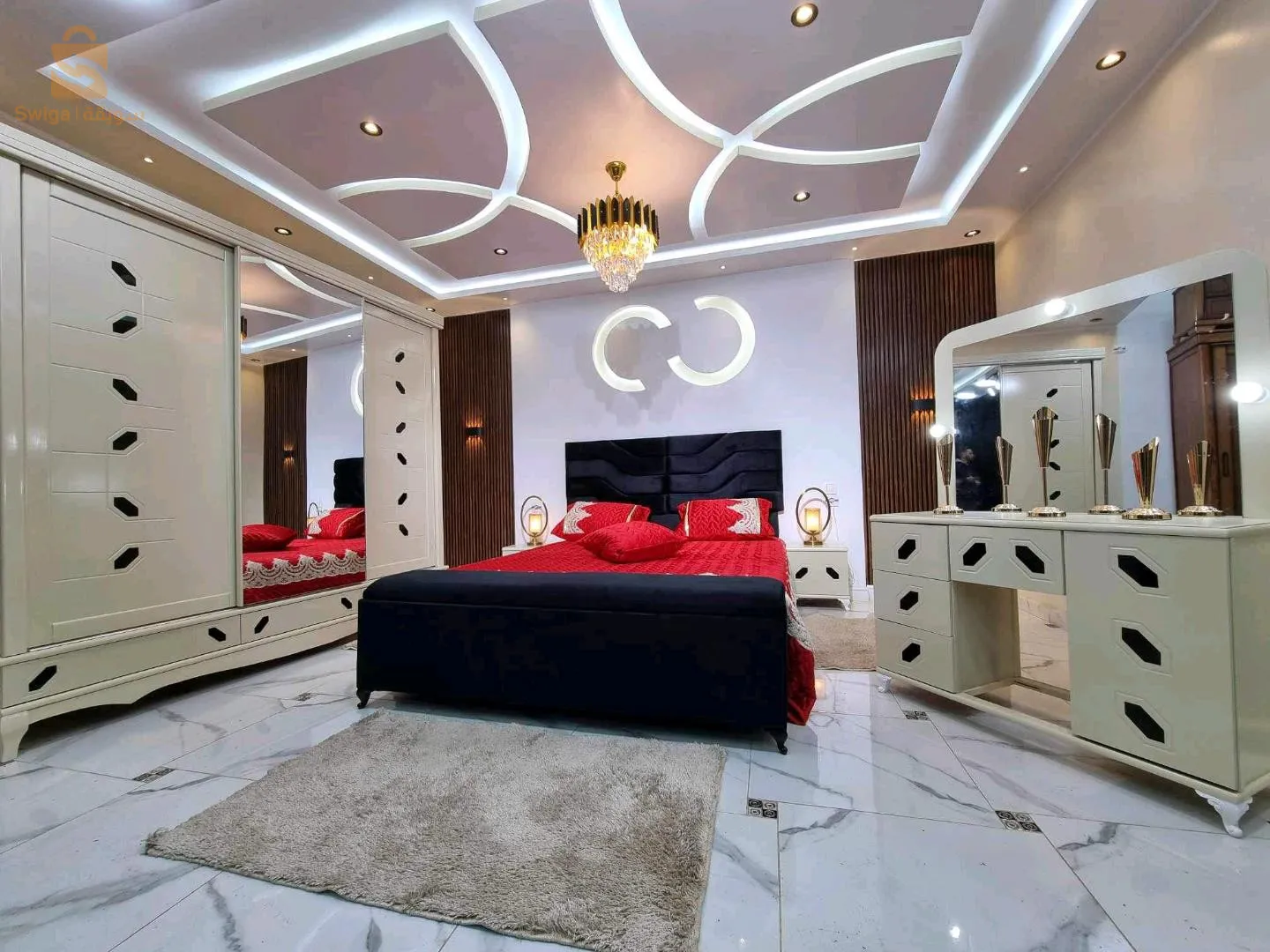 غرفة نوم  عصرية جودة عالية