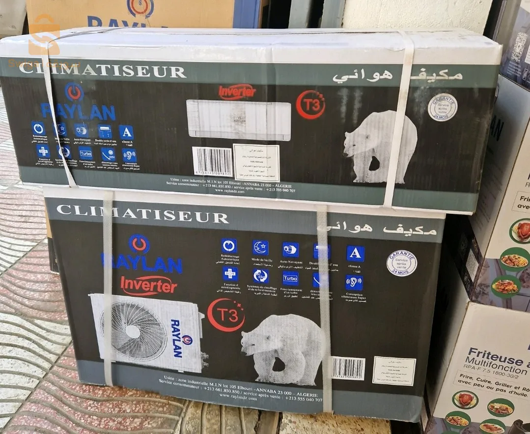 Climatiseur RAYLAN 12000btu tropical inverter$🤍🤍