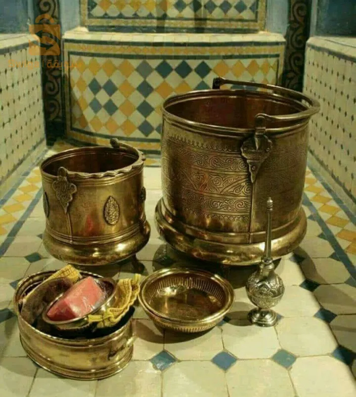 الصابون البلدي وتبريمة الأعشاب للجسم