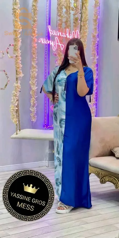 روبة ساتان حرير يهبلل  😍