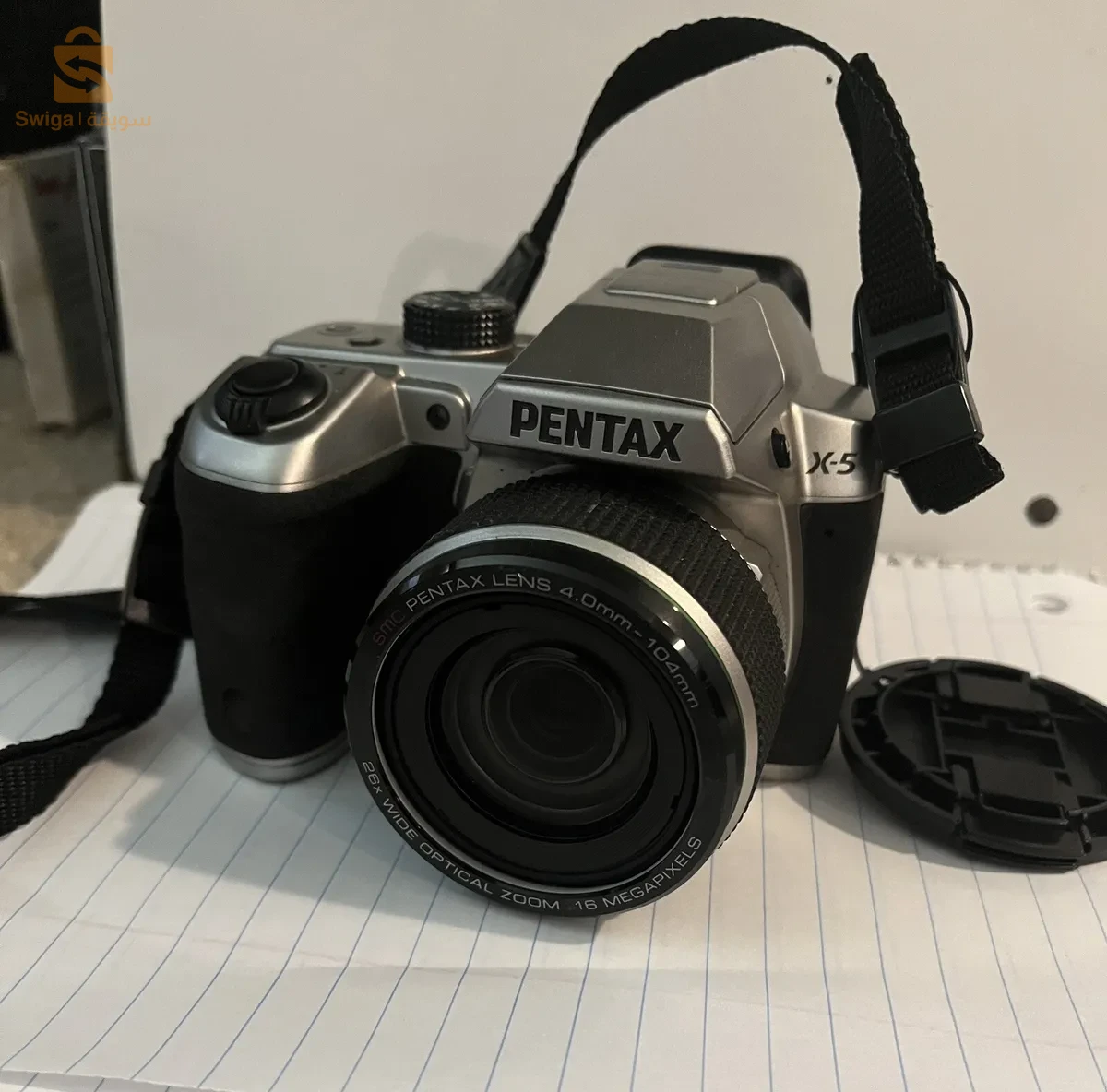 Pentax X-5 16MP Digital Camera
w/26x Zoom