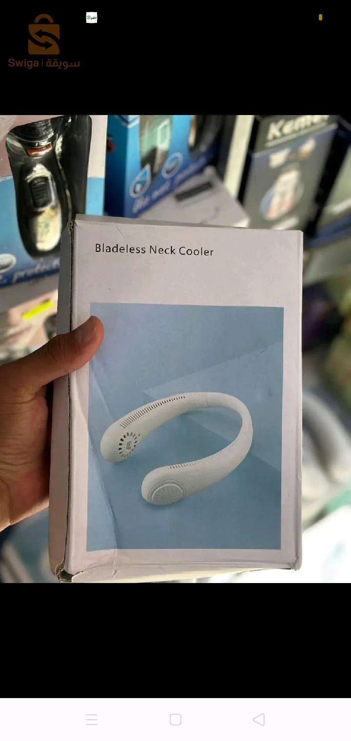 مروحية تبريد العنق 360°