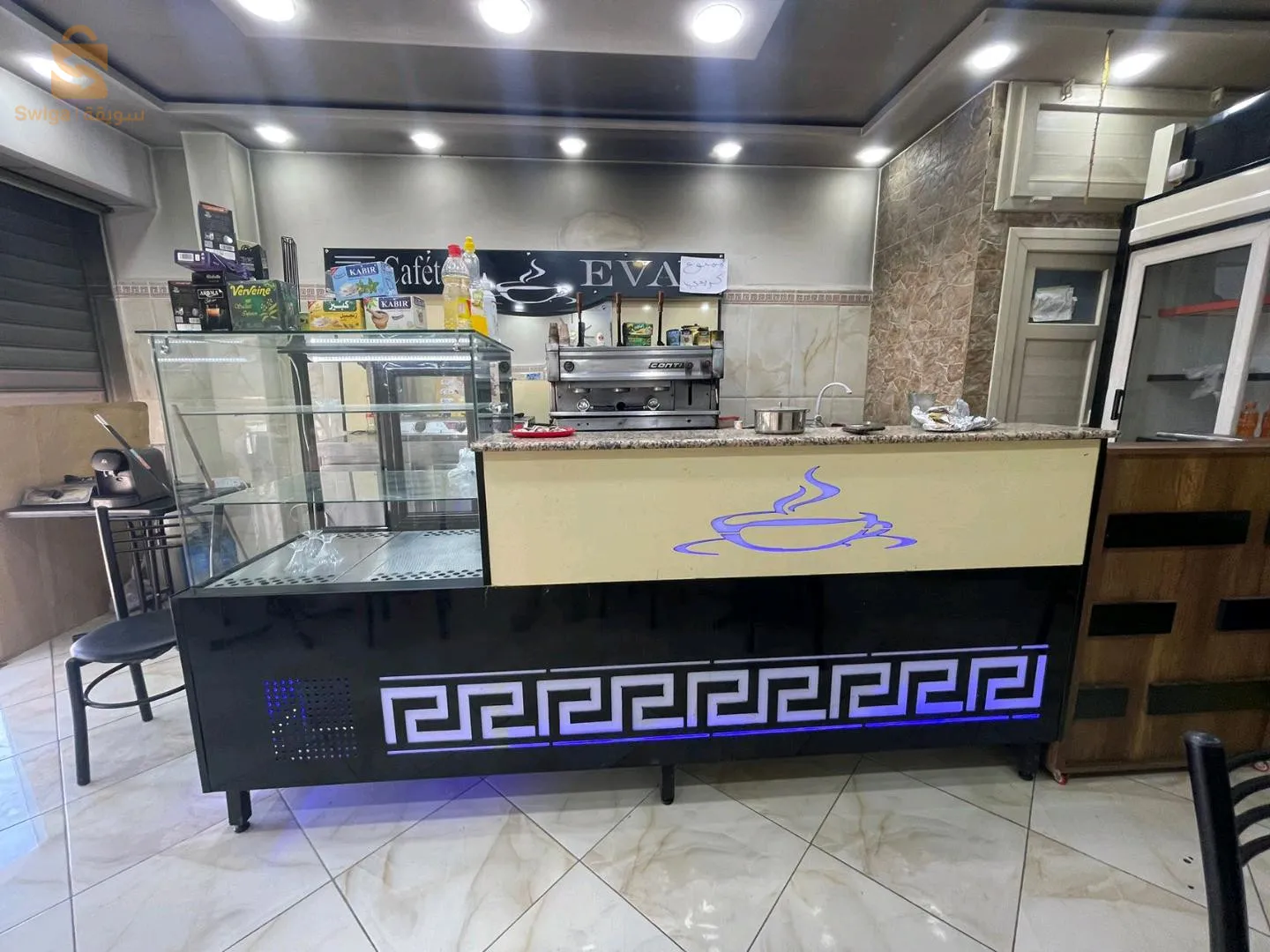 متريال قهوة كامل