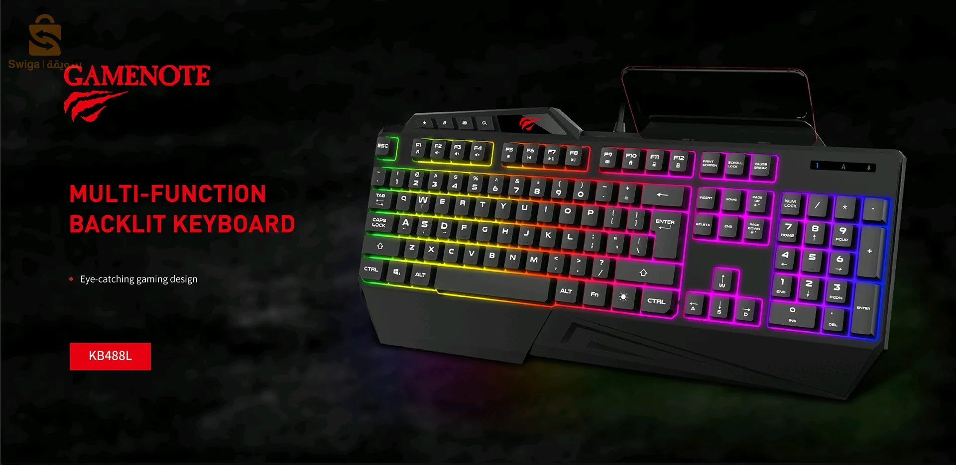 gaming rgb havit smartphone support for cheap