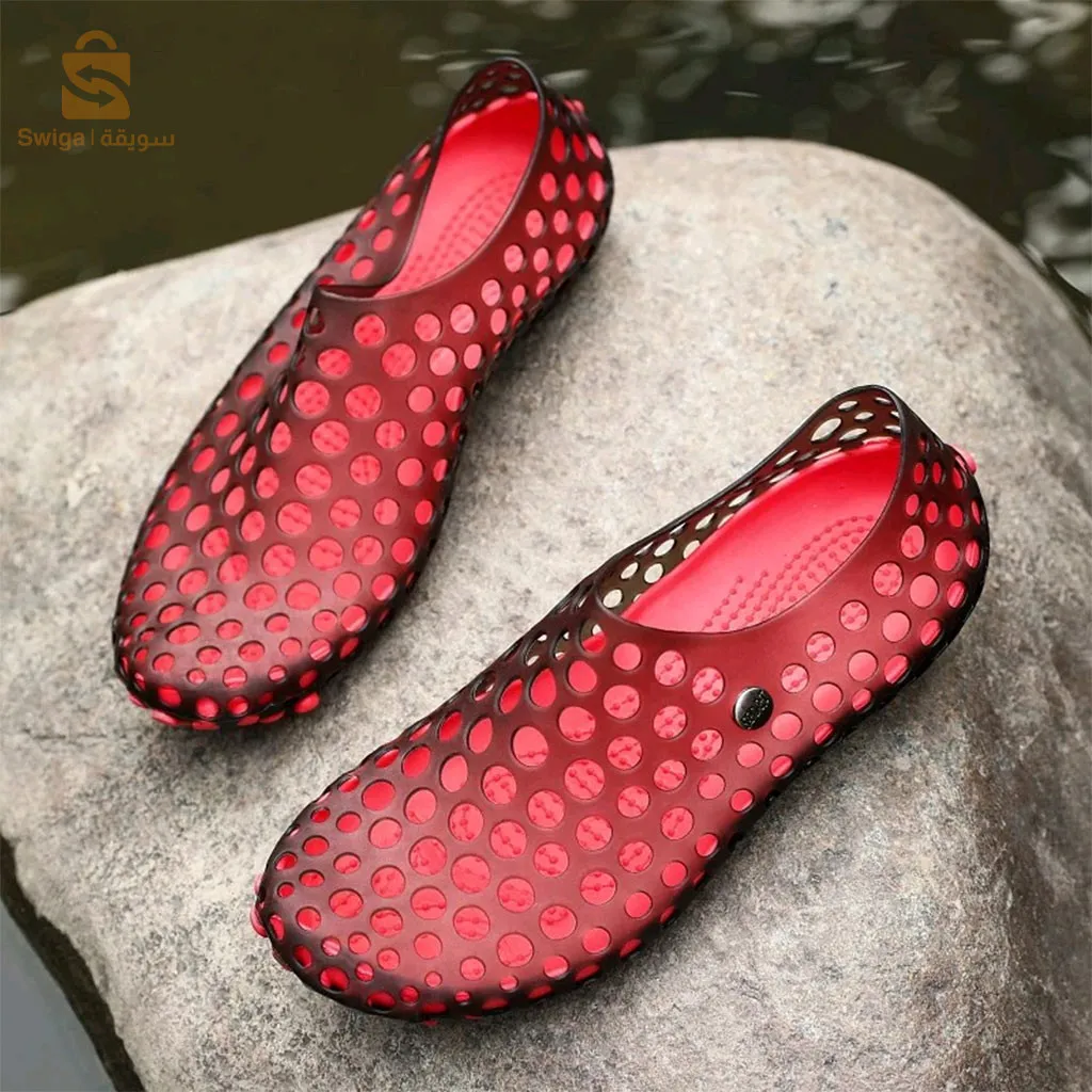 صنادل الشاطئ للجنسين، أحذية مائية لحمام السباحة والنهر والشاطئ$👍