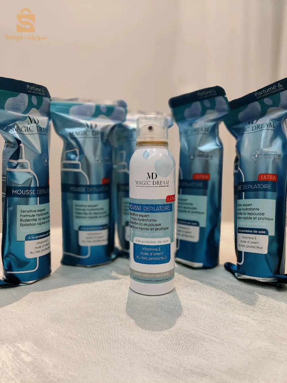 رغوة مزيلة للشعر👌♥️