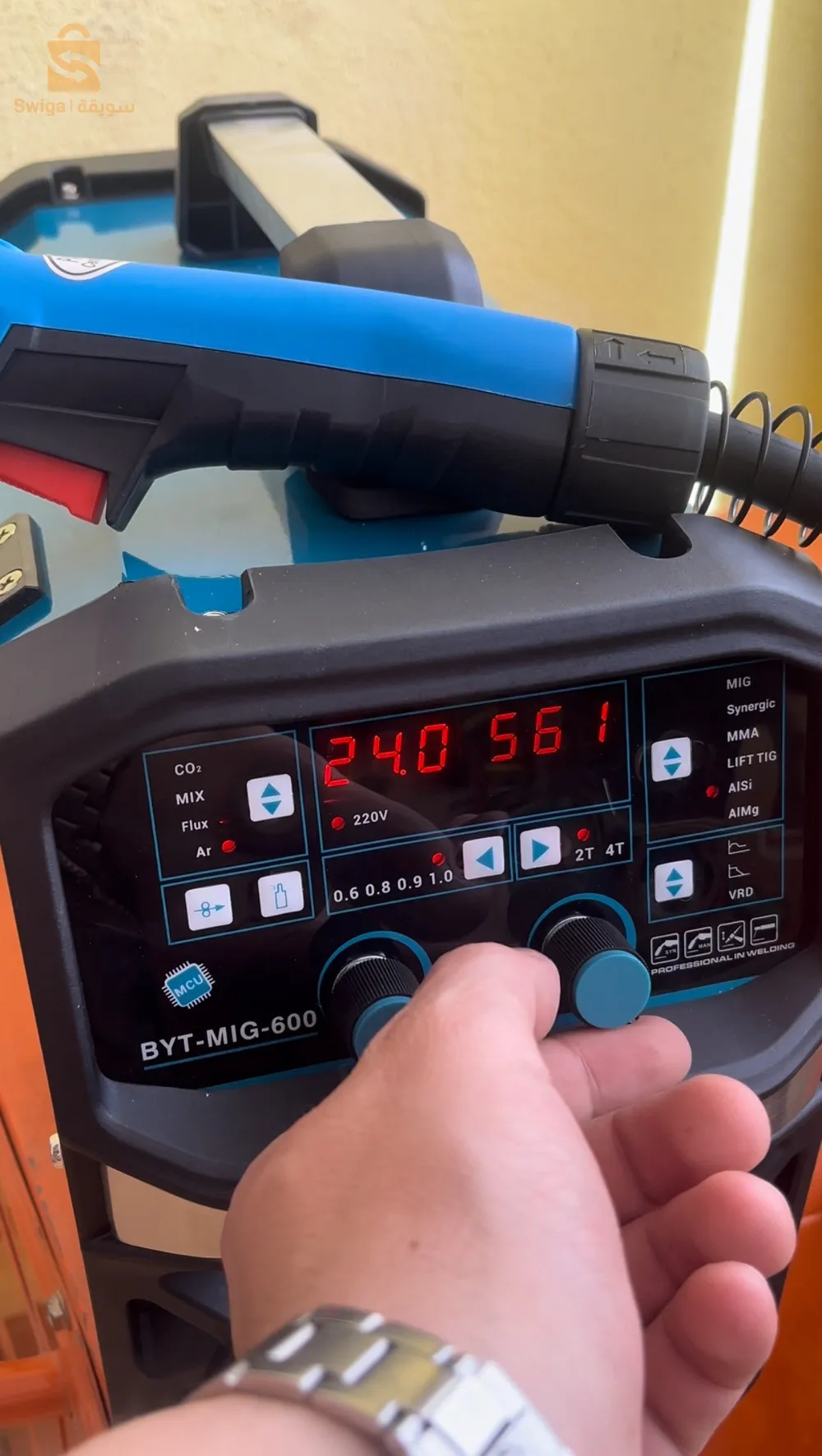 poste à souder 600 ampères biyoti 3en1 MMA-MIG-LIFT TIG avec gaz et sans gaz