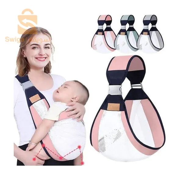 حاملة أطفال قابلة للتنفس، حاملة أطفال حديثي الولادة -bébé respirant, porte-bébé pour nouveau-né, réglable, scientifiquement conçu