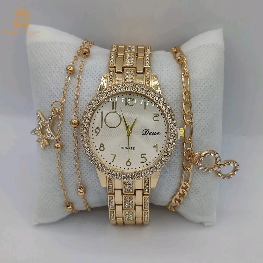 Coffret 🎁 Cadeaux 💝Montre ⌚ Brasli📿