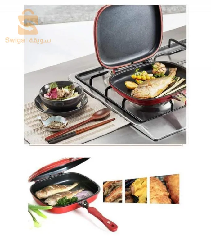 طنجرة ومقلات مزدوجة