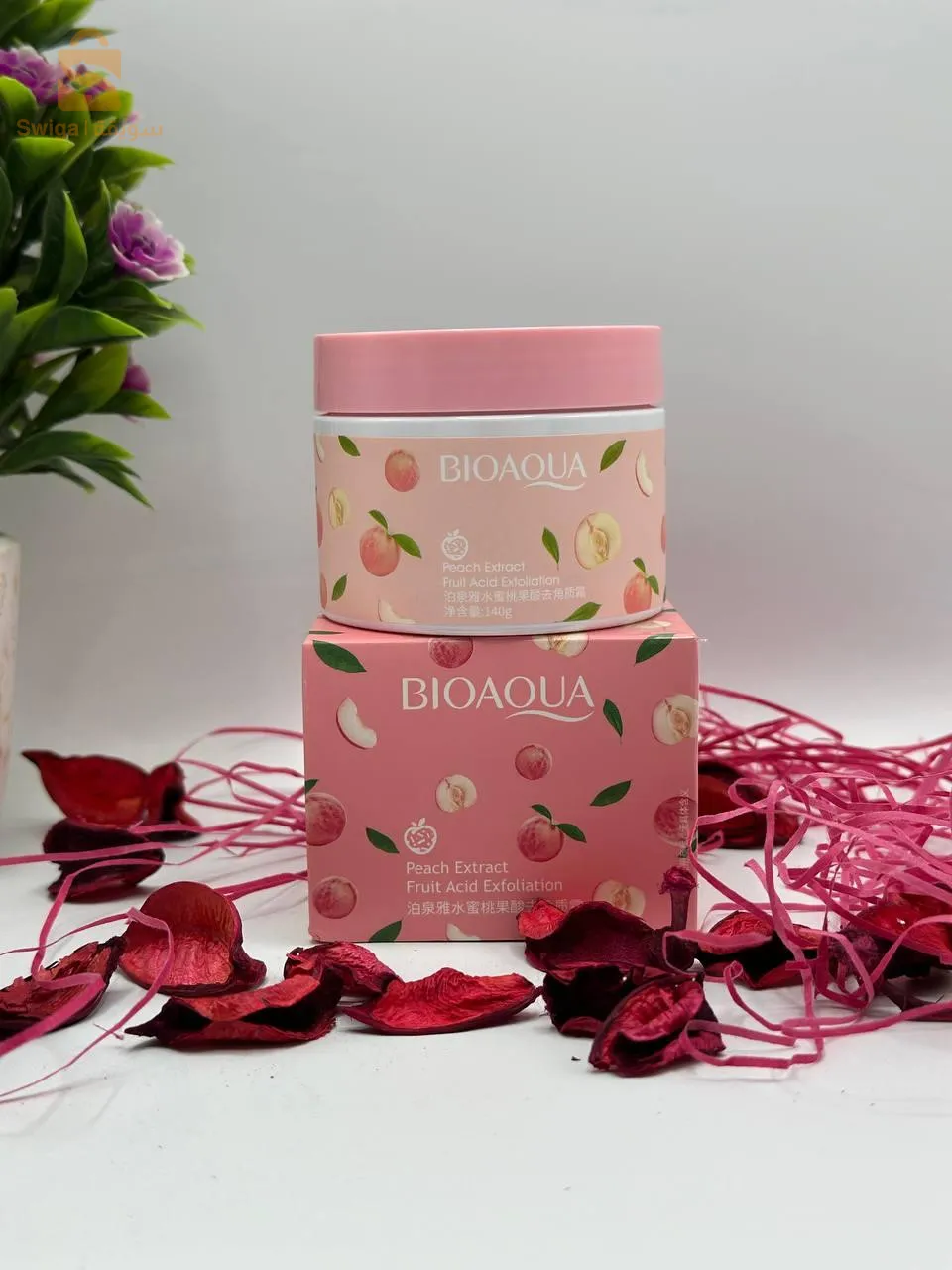 Gel exfoliant BOIAQUA à l'extrait de pêche