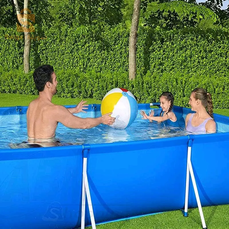 Piscine hors sol rectangle Steel Pro™ 300 x 201 x 66 cm