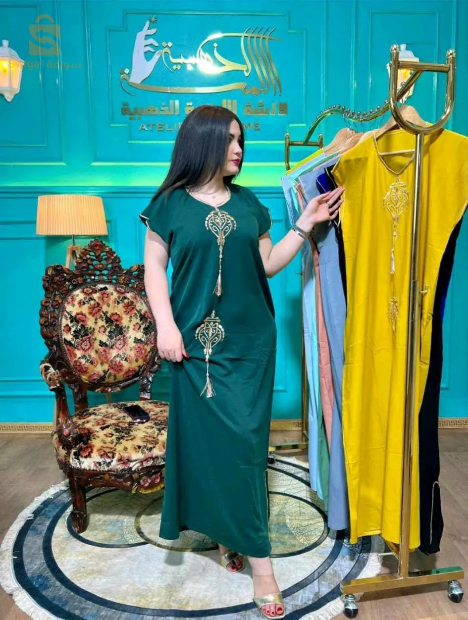 جبة لي راح تخليك انيقة و متألقة بقماش بارد و خفيف