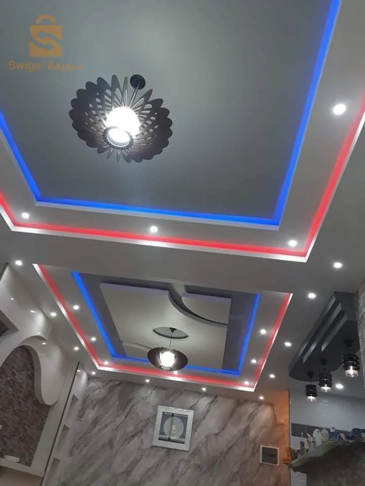 Decoration place platr صناعة جميع الأسقف المنزلية