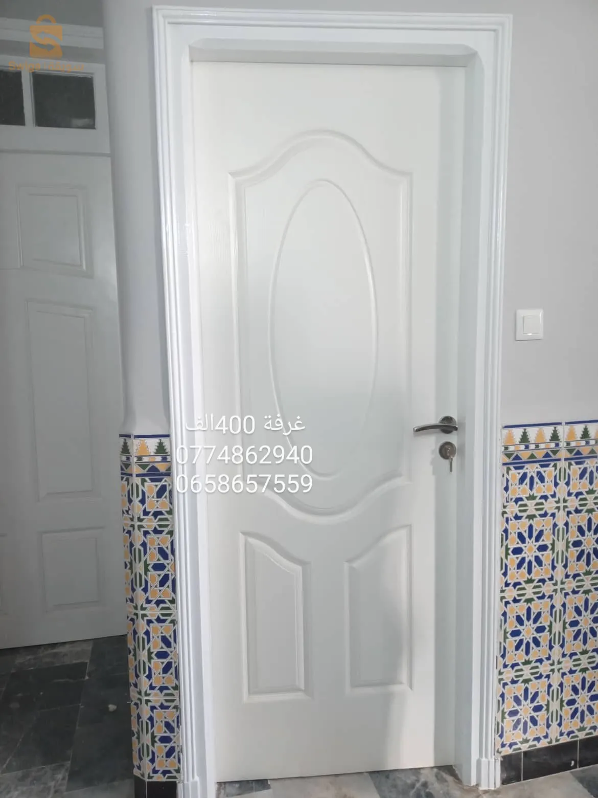 سلام عليكم باب شنبرة 4000دج بيدون كادرباب شنبرة مع كادر 7500دجكوزينة 6500دج كوزينة مع كادر 10000دج صالون فيها زوج بيبان 9000دجصالون مع كادر 12500دج باب صلدوبة 4800دج مع كادر 9000دج  تواقي علا حساب القيس يوجد  أدوات تركيب أبواب ونوافذ ونقل وتركيب وزجاج رقم الهاتف ‏‪0551 38 59 80‬‏0557324021 07726930170774862940مكان شراربة بدات كيما مسجد رحمة اتصال من 8حتى 5 شكرآ