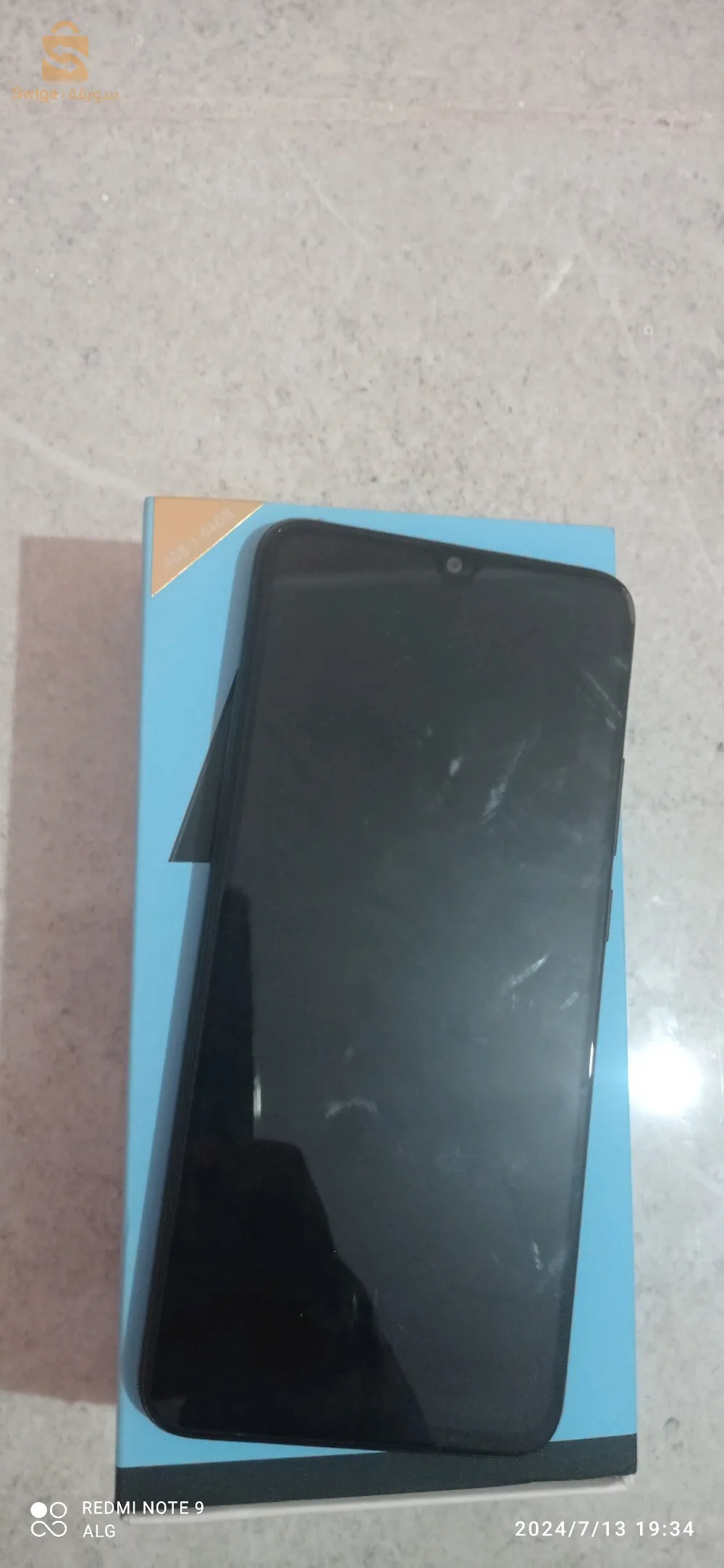 هاتف oppo a16k للبيع هاتف نظيف بنسخة 4ram
64g